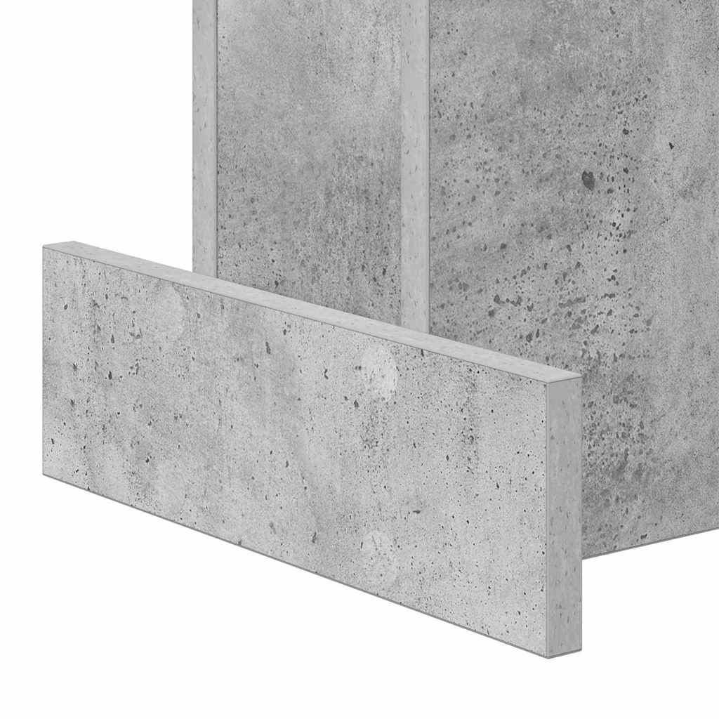 Žurnalinis staliukas Betono pilka 35,5 x 35 x 40 cm