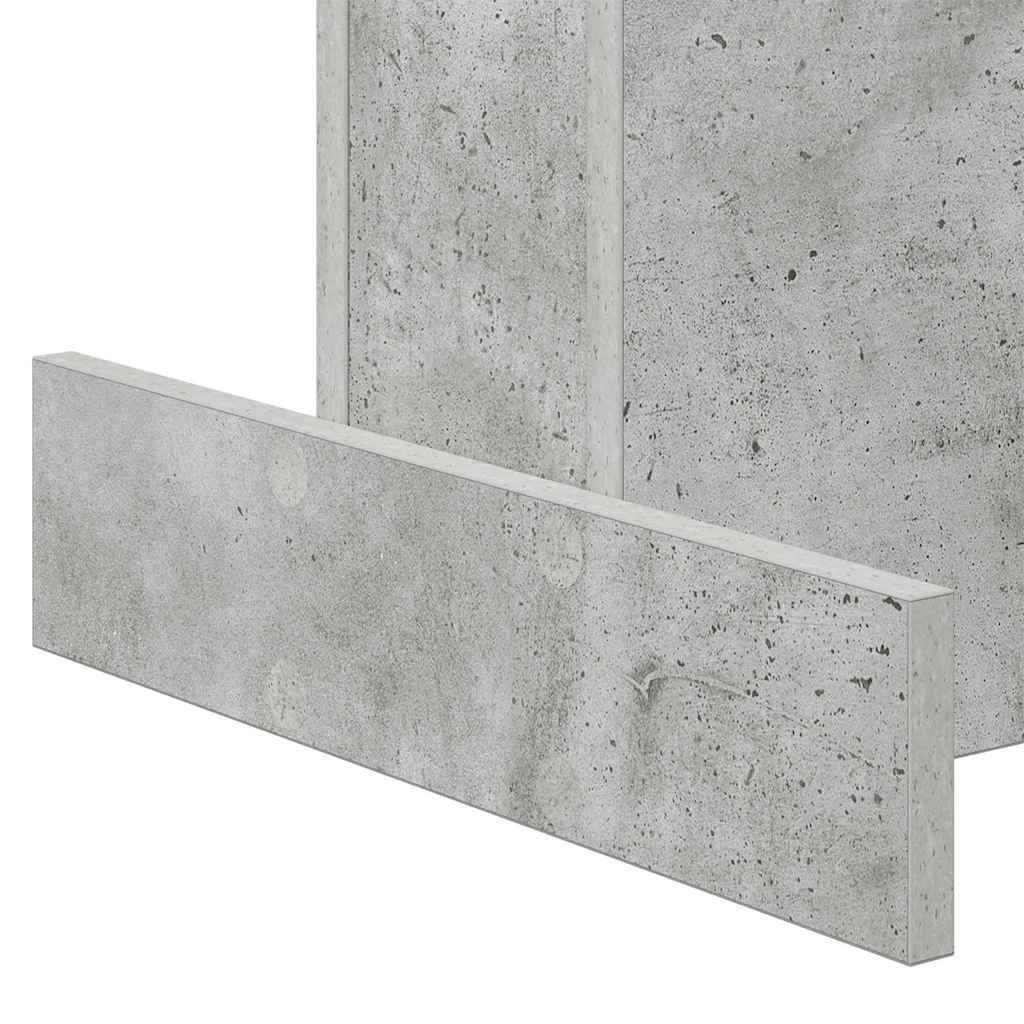 Žurnalinis staliukas Betono pilka 44,5 x 45 x 55 cm