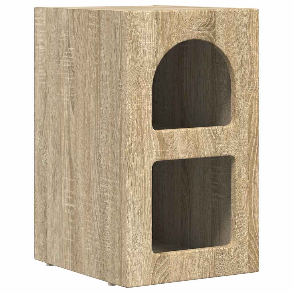 Nightstand 2 pcs Sonoma oak 29.5 x 35 x 50 cm