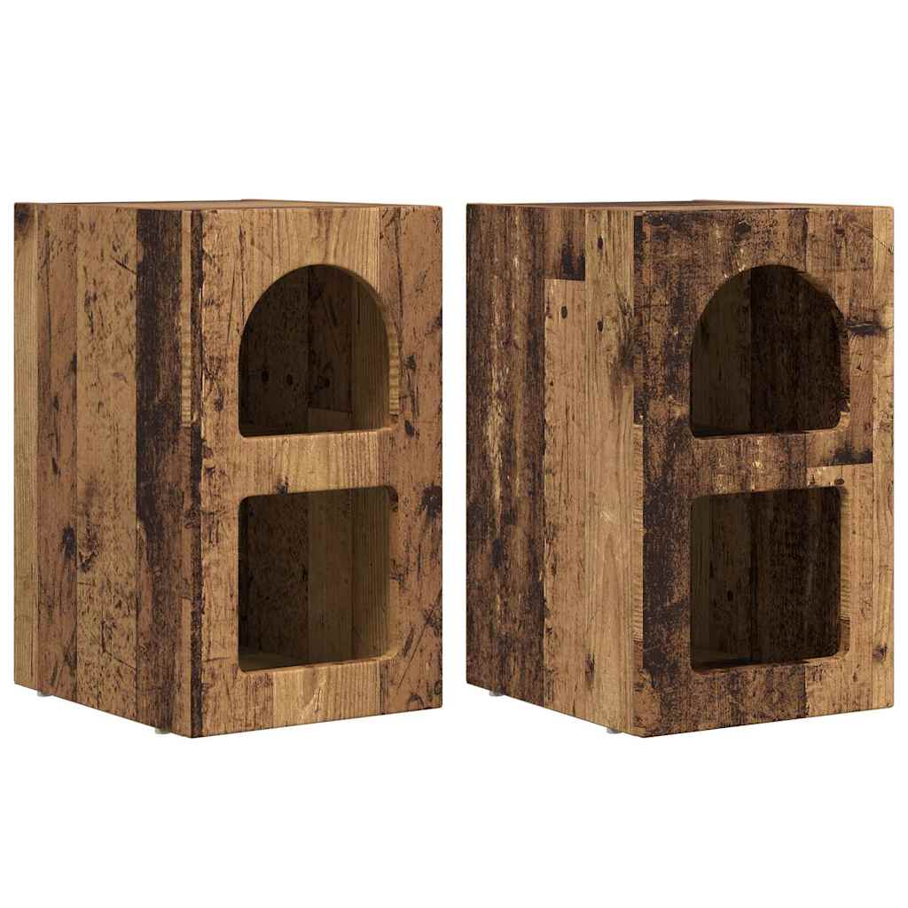 Naktsskapīši 2 gab. Vecs koks 29.5 x 35 x 50 cm