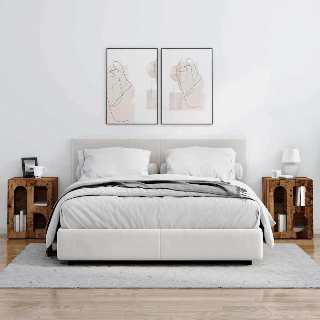 Nightstands 2 pcs Solid wood 40 x 35 x 50 cm