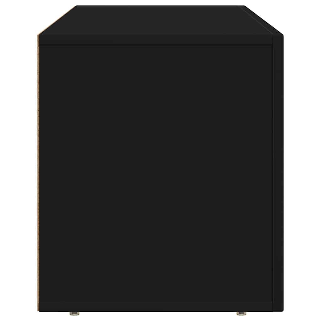 Televizora skapītis Melns 100 x 35 x 40 cm Apstrādāta koksne