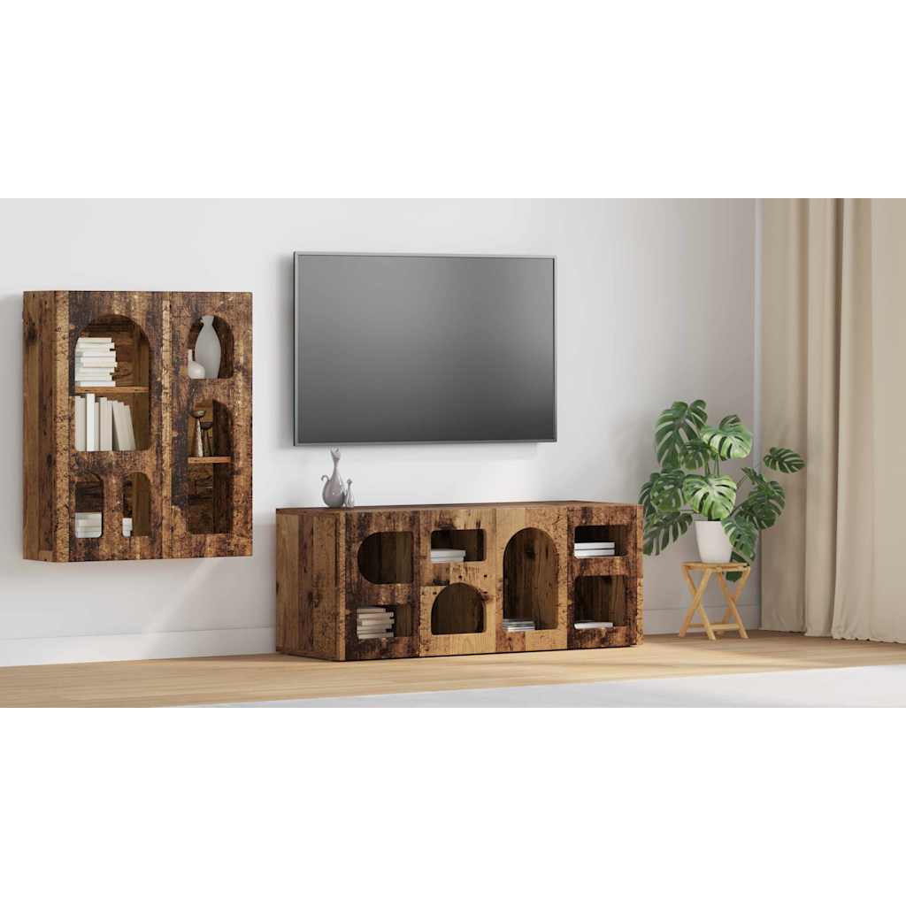 TV Cabinet Old Wood 100 x 35 x 40 cm