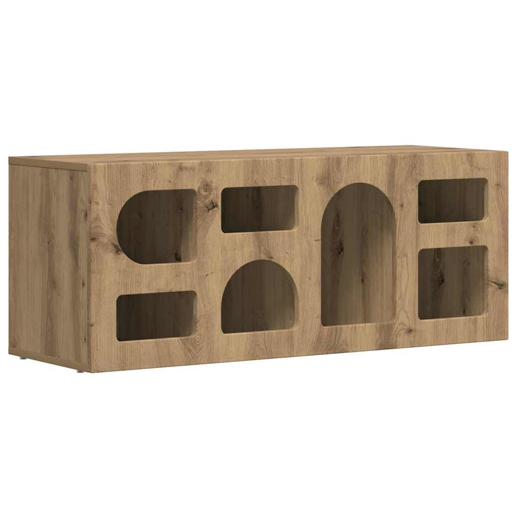 TV Cabinet Craftsman Oak 100 x 35 x 40 cm