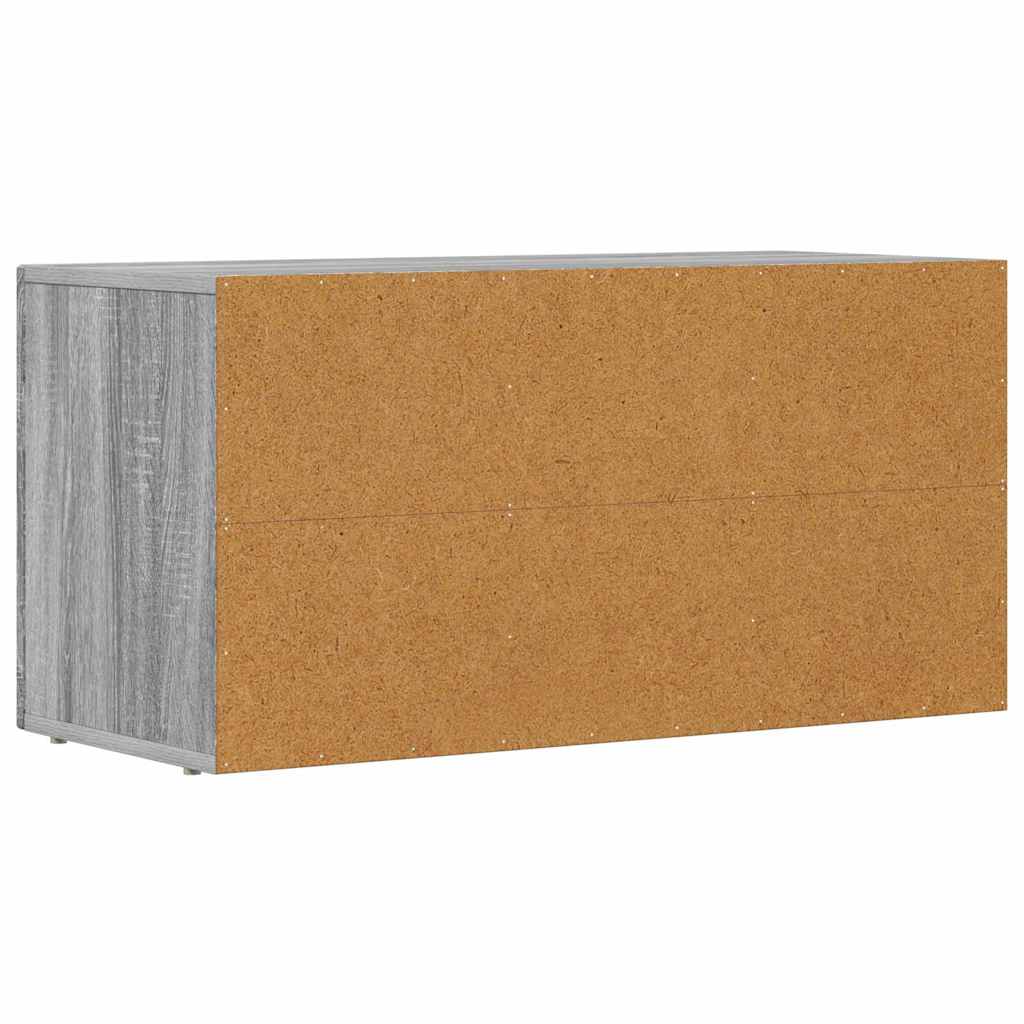 Televizoriaus spintelė Pilkas Sonoma 80 x 35 x 40 cm