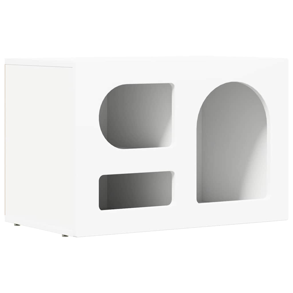 TV Cabinet White 60 x 35 x 40 cm Engineered Wood