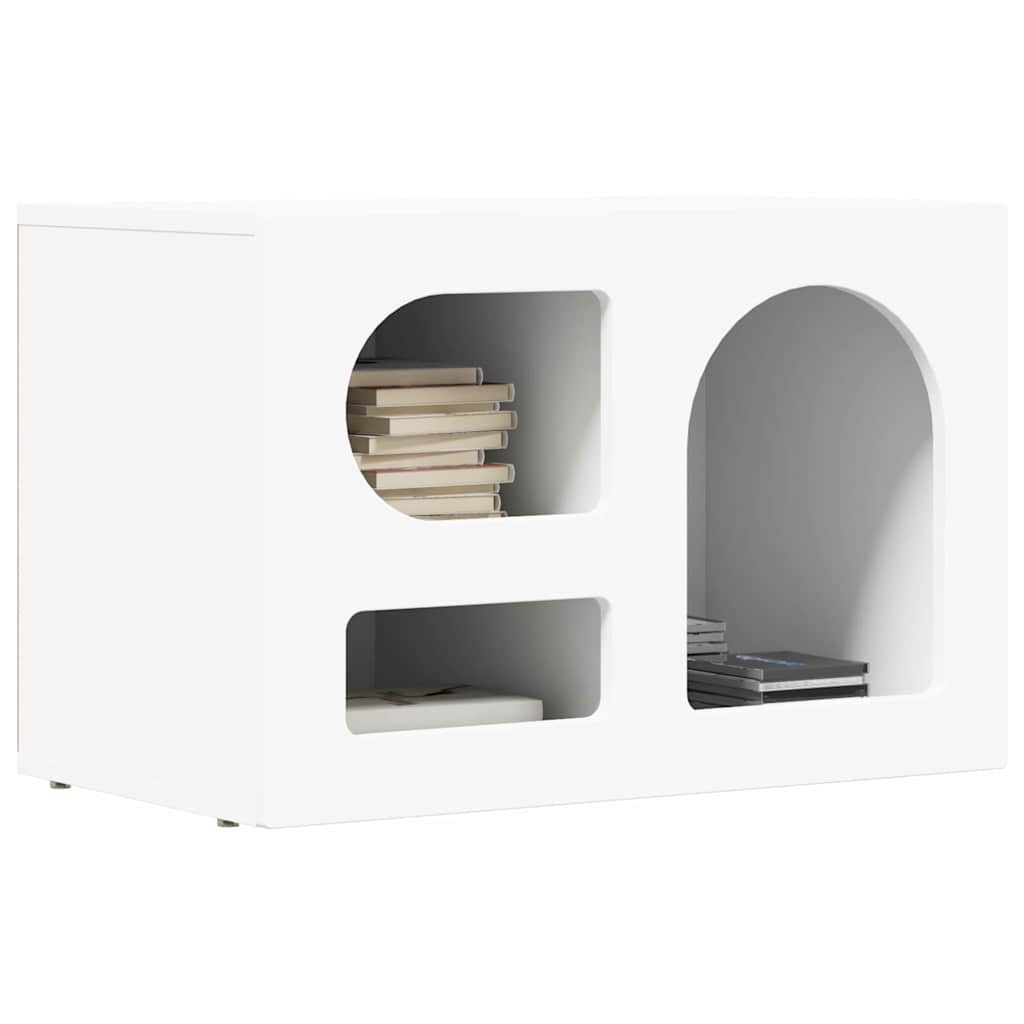 TV Cabinet White 60 x 35 x 40 cm Engineered Wood