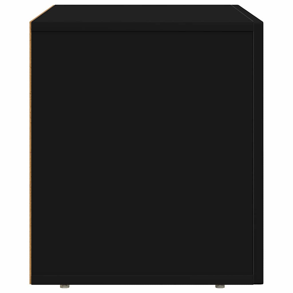 Televizoriaus spintelė Juoda 60 x 35 x 40 cm Apdirbta mediena