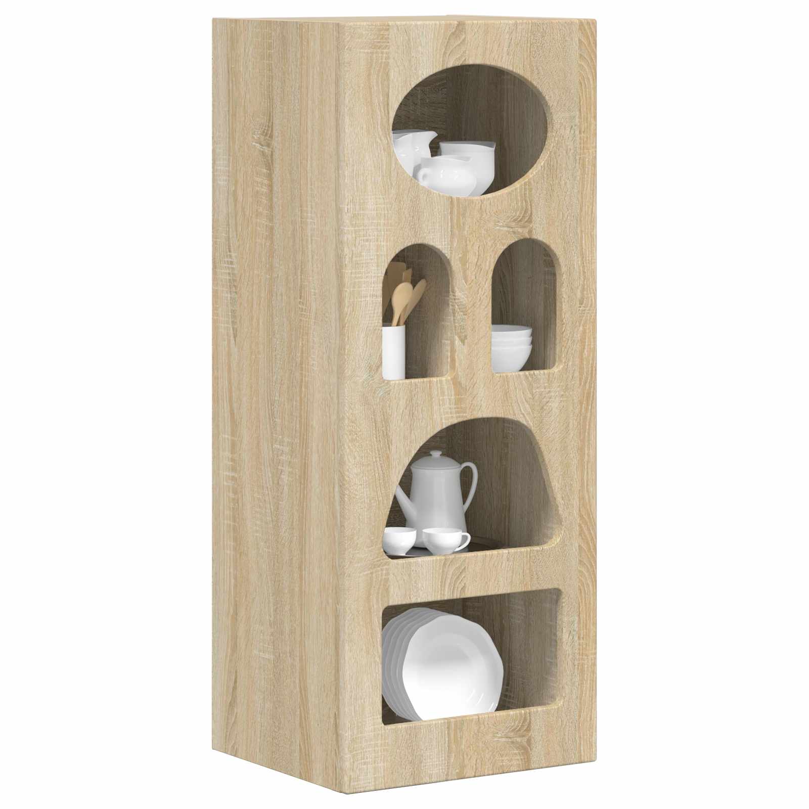 Kabala Sonoma ozols 40 x 35 x 100,5 cm Apstrādāta koksne