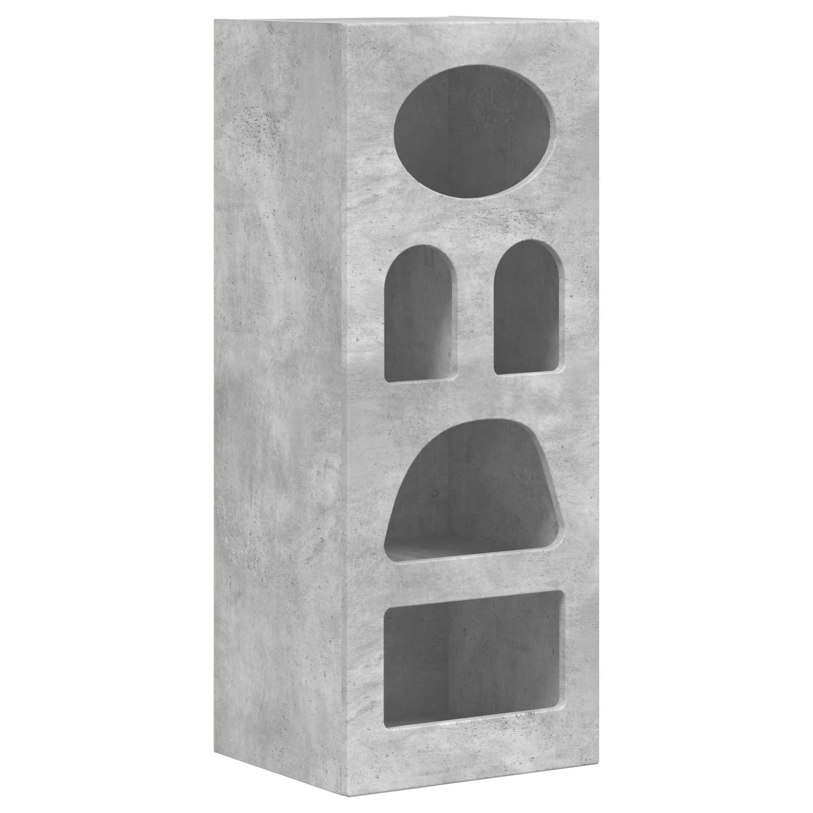Kabalas Betona pelēks 40 x 35 x 100,5 cm Apstrādāta koksne