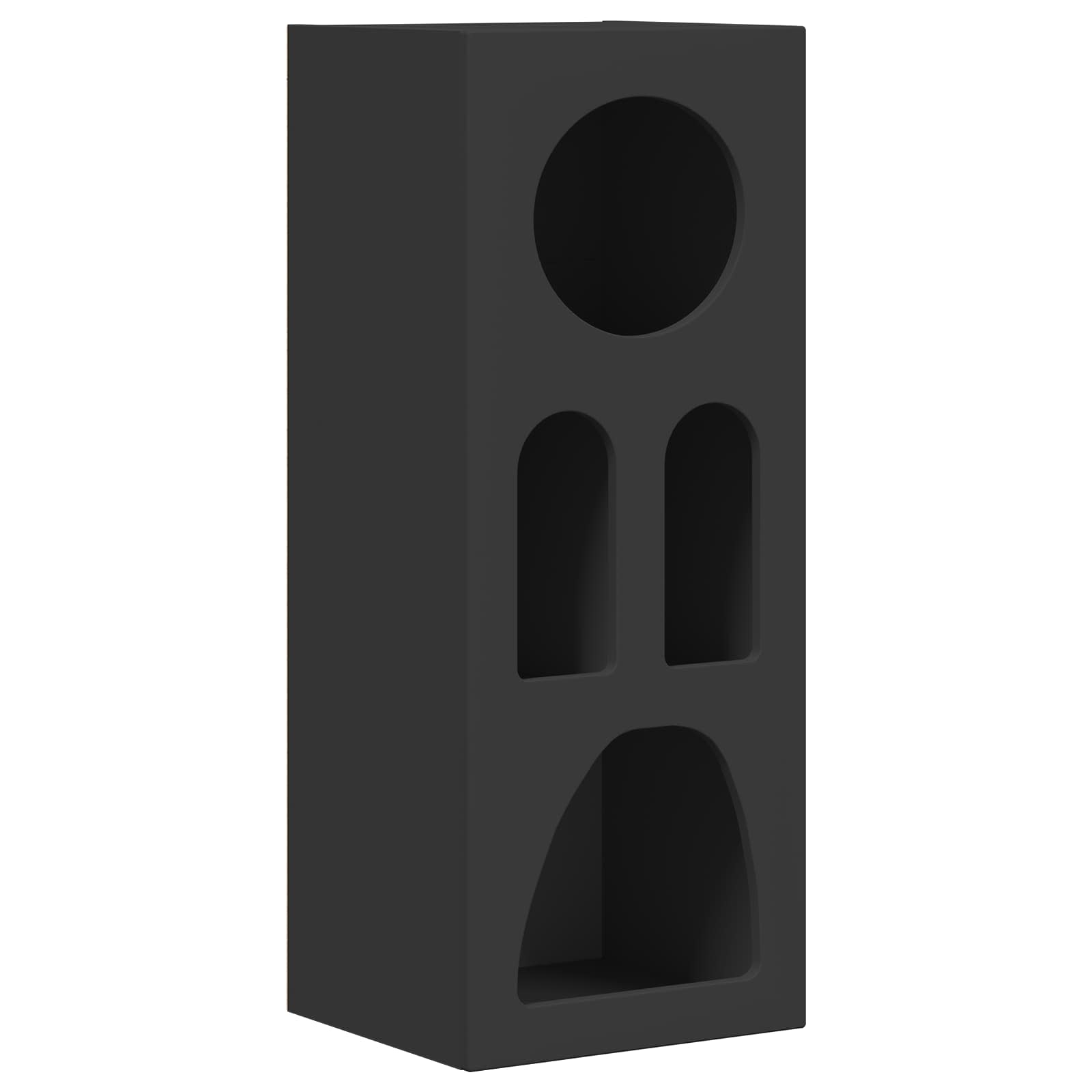 Kabalas Melns 40 x 35 x 100.5 cm Apstrādāta koksne