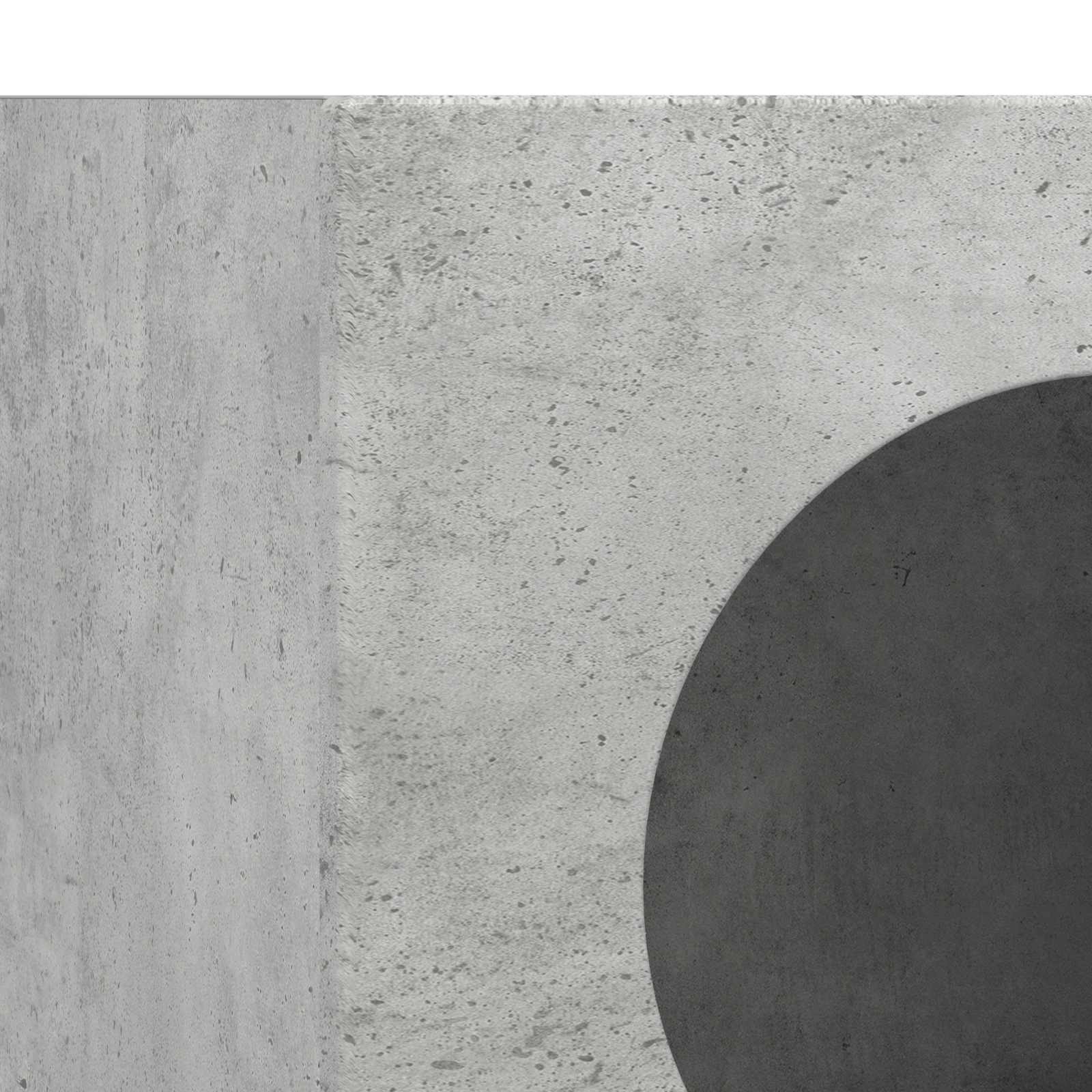 Kabalas Concrete Grey 40 x 35 x 100.5 cm Engineered Wood