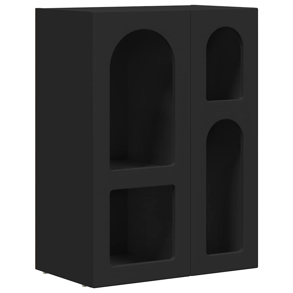 Sideboard Black 59 x 35 x 80.5 cm Engineered wood