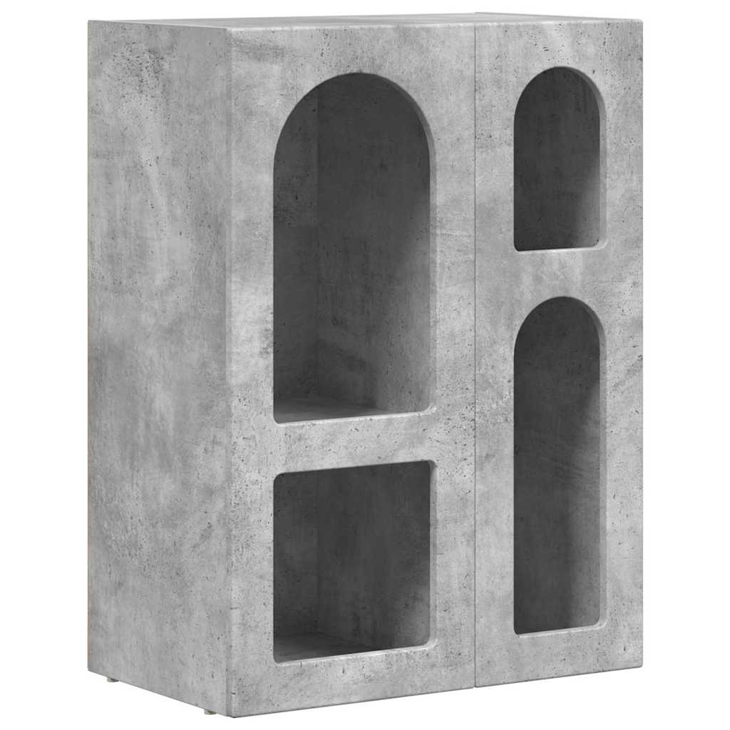 Kabalas Betono pilka 59 x 35 x 80.5 cm Apdirbta mediena