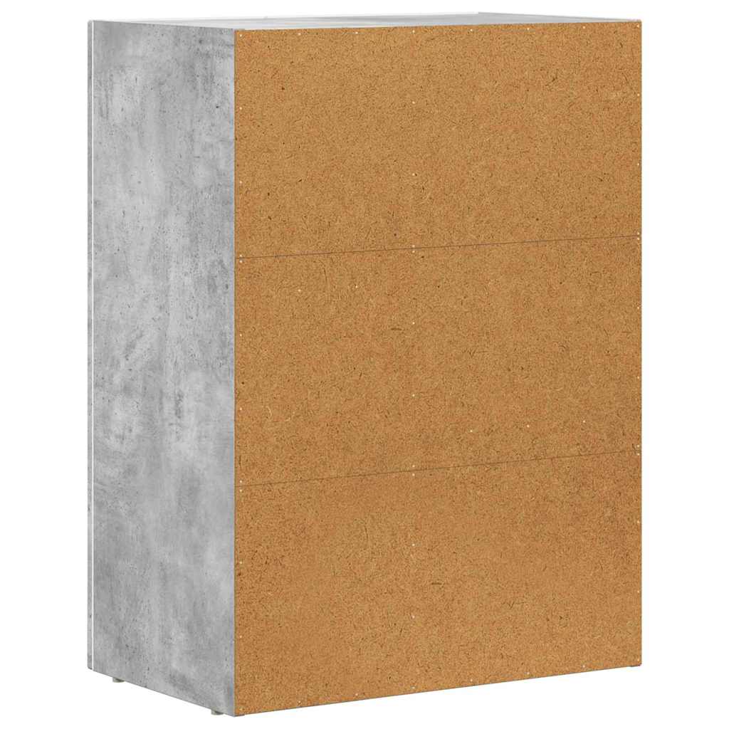 Kabalas Betono pilka 59 x 35 x 80.5 cm Apdirbta mediena