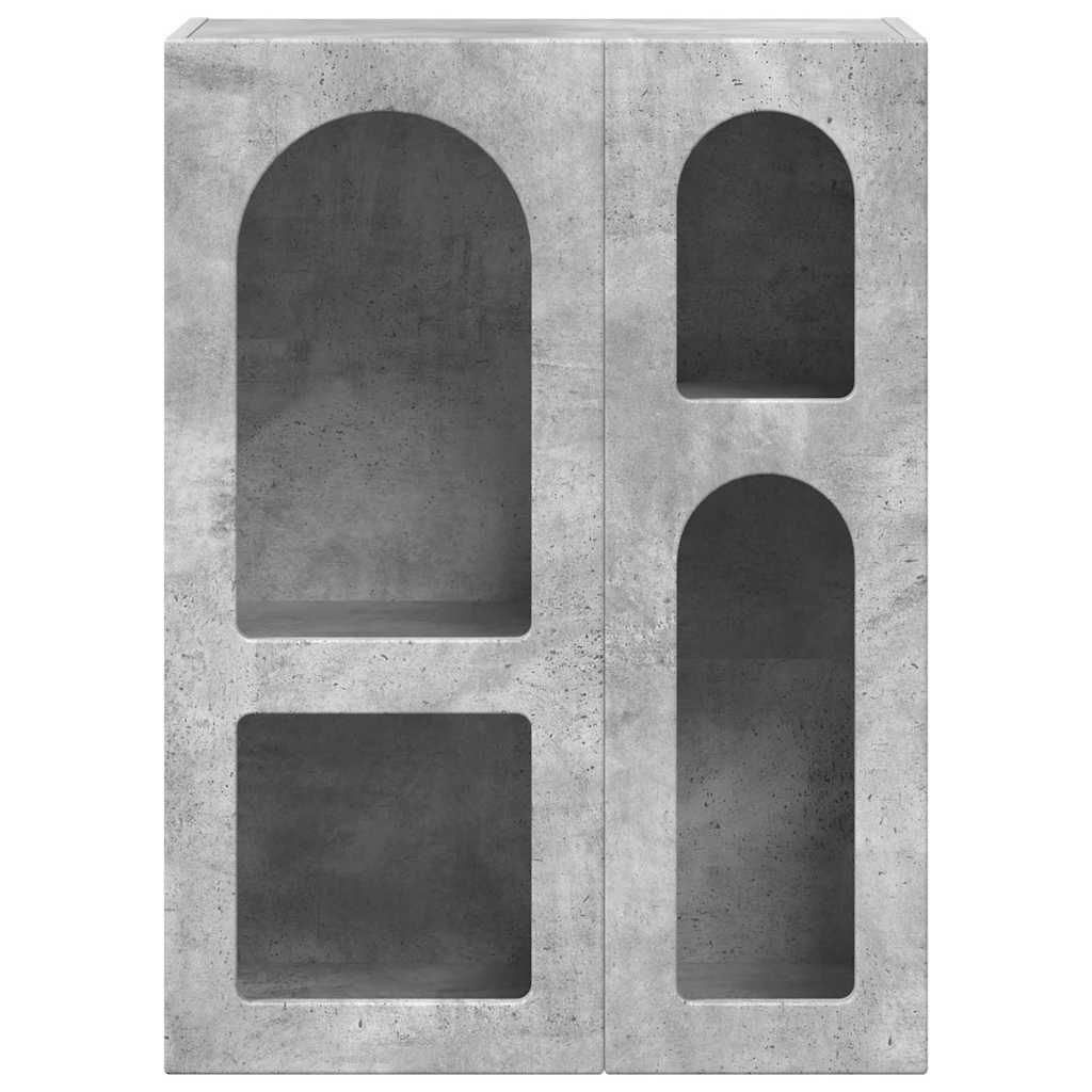 Kabalas Betono pilka 59 x 35 x 80.5 cm Apdirbta mediena