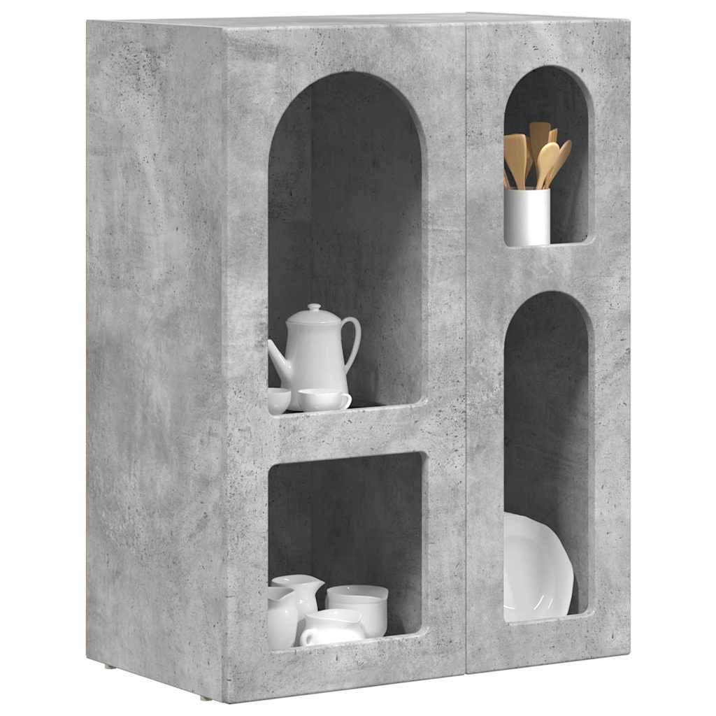 Kabalas Betono pilka 59 x 35 x 80.5 cm Apdirbta mediena