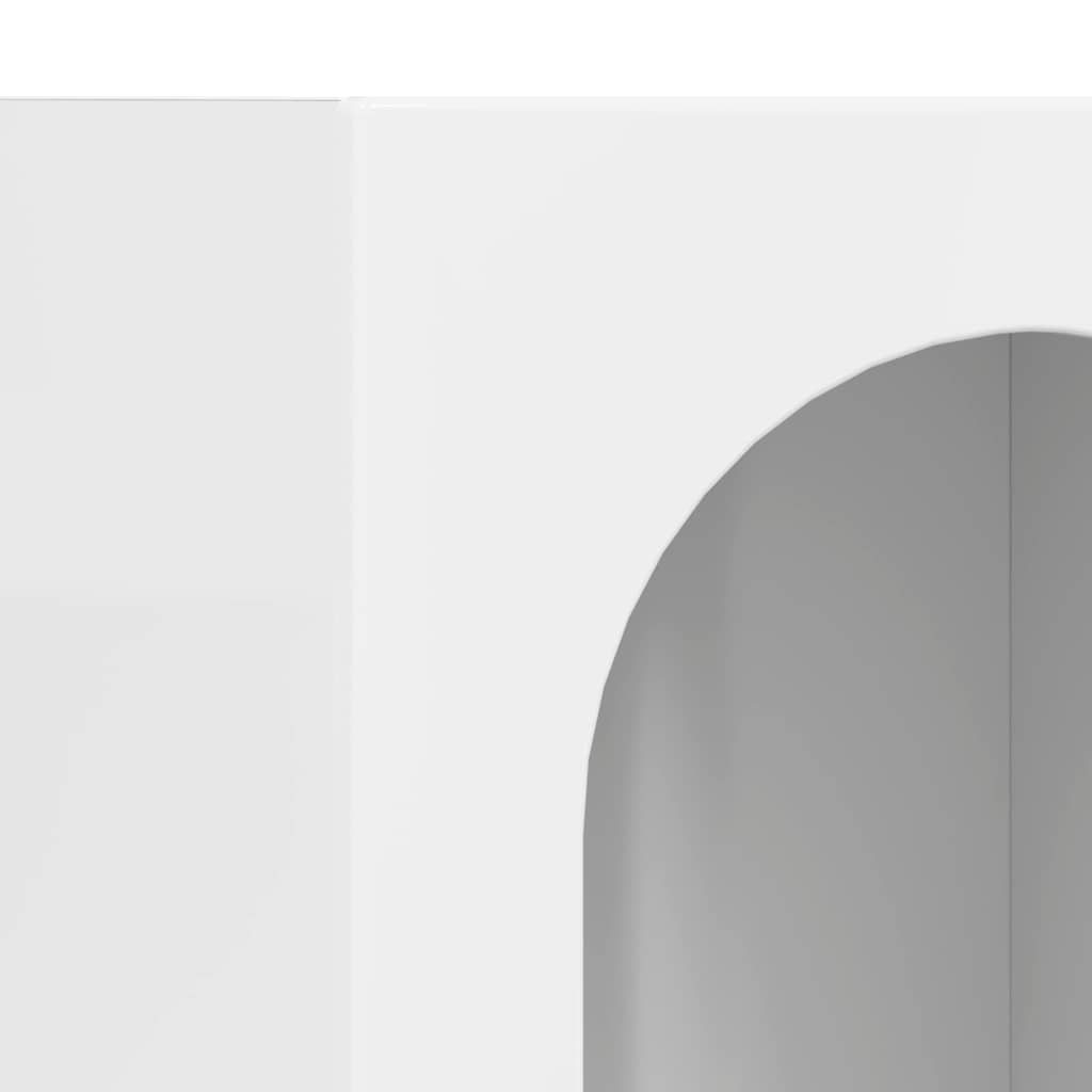 Kabal High Gloss White 59 x 35 x 80.5 cm