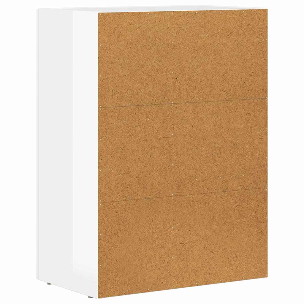 Kabal High Gloss White 59 x 35 x 80.5 cm