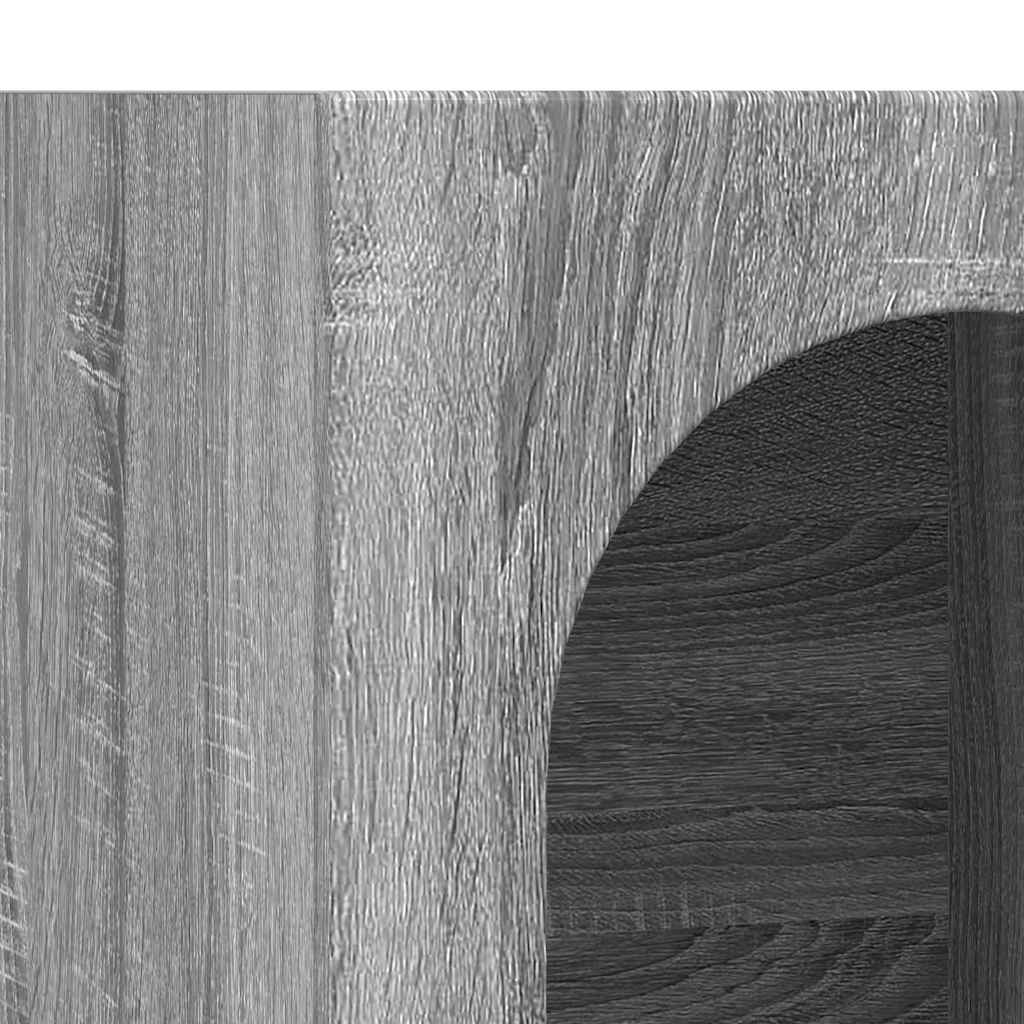 Kabalas Pilkas Sonoma 59 x 35 x 80.5 cm Apdirbta mediena