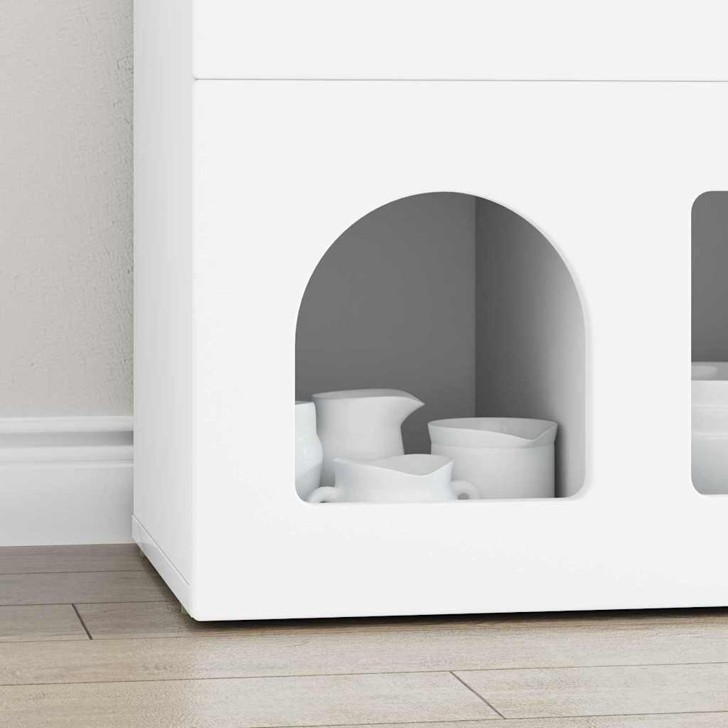 Cabinet White 80.5 x 35 x 59 cm Engineered wood