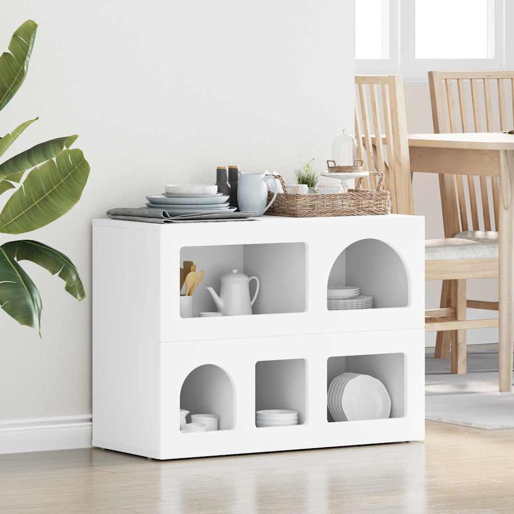 Cabinet White 80.5 x 35 x 59 cm Engineered wood