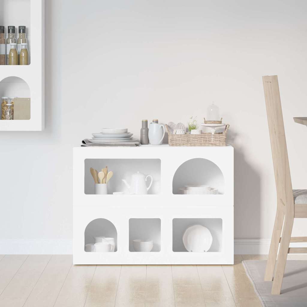 Cabinet White 80.5 x 35 x 59 cm Engineered wood