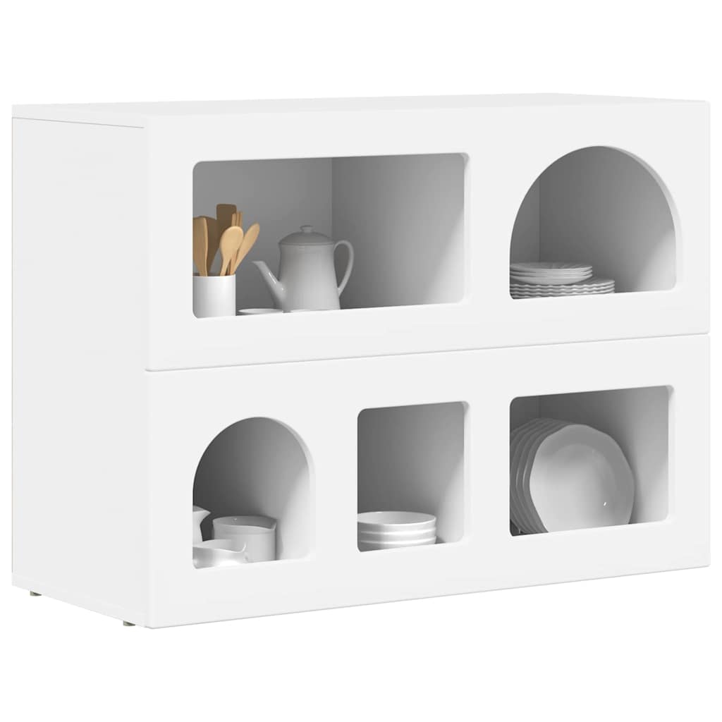 Cabinet White 80.5 x 35 x 59 cm Engineered wood