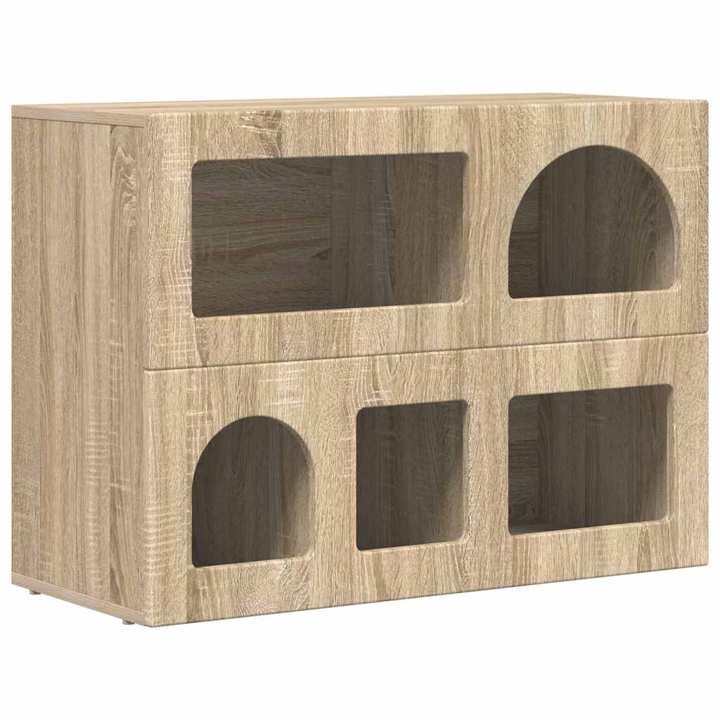 Kumode Sonoma ozols 80.5 x 35 x 59 cm Inženierijas koksne
