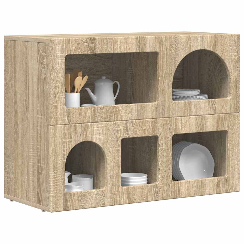 Kumode Sonoma ozols 80.5 x 35 x 59 cm Inženierijas koksne