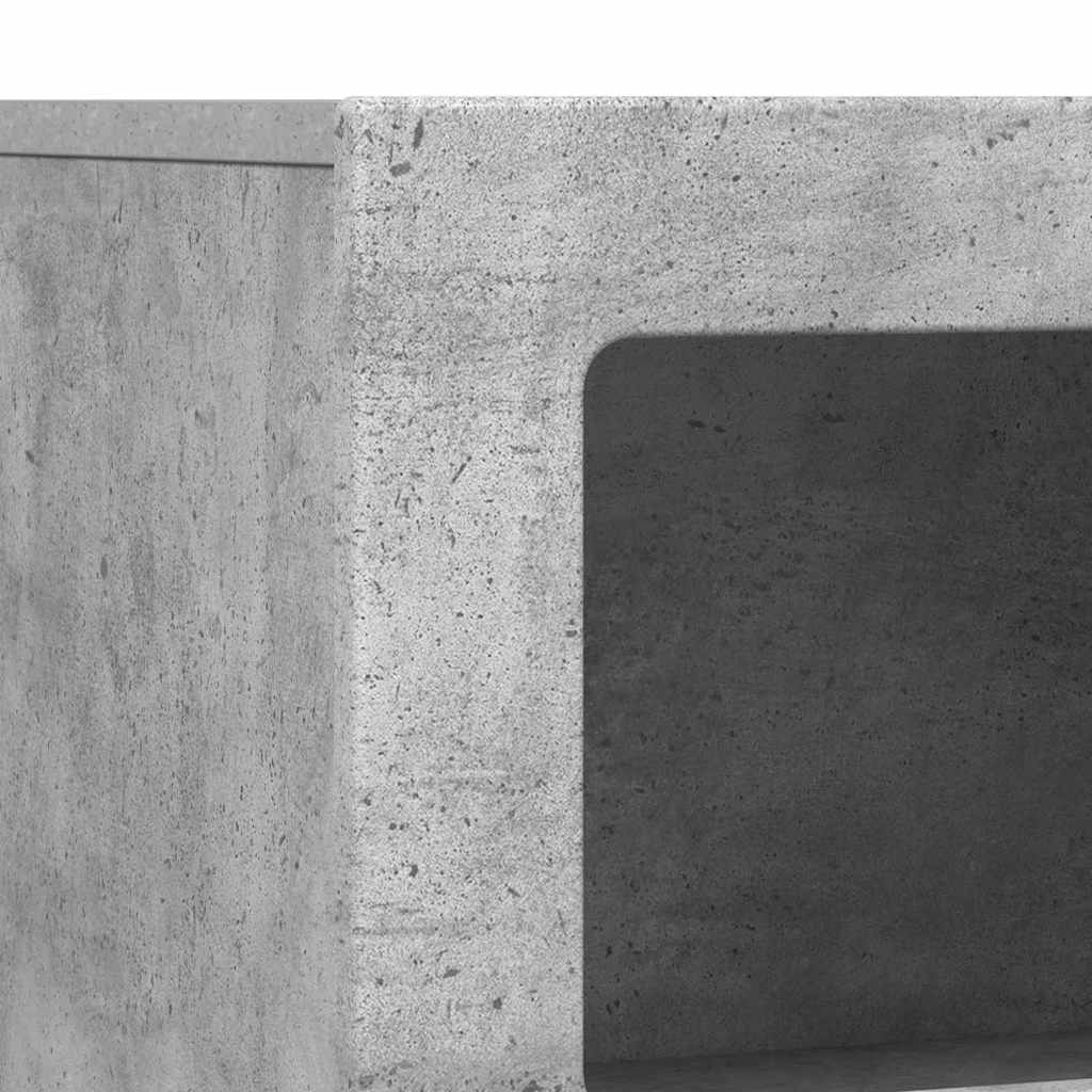 Kabalas Betono pilka 80.5 x 35 x 59 cm Apdirbta mediena