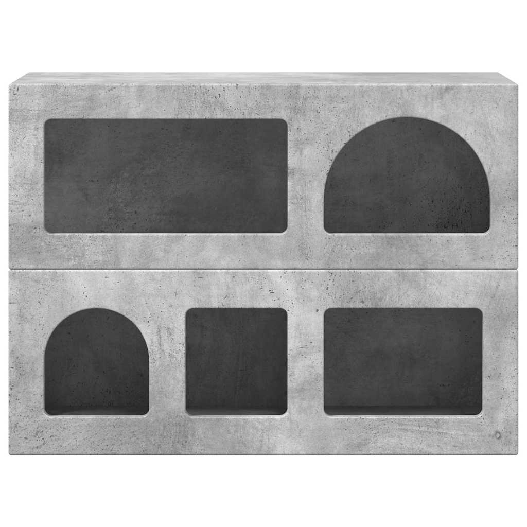 Kabalas Betono pilka 80.5 x 35 x 59 cm Apdirbta mediena