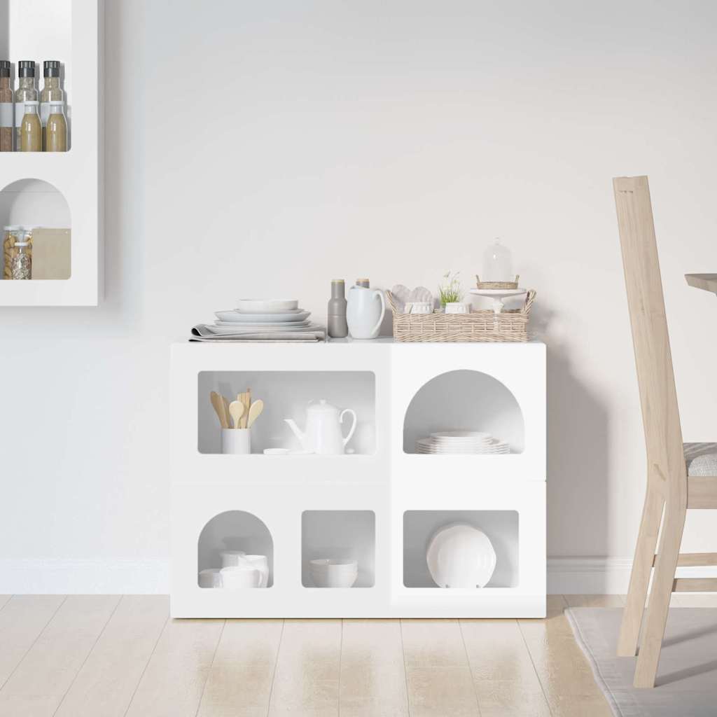 Kabalas High gloss white 80.5 x 35 x 59 cm
