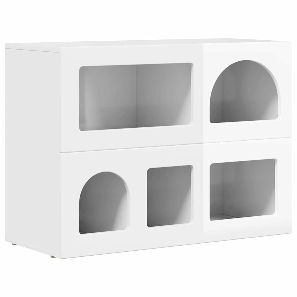 Kabalas High gloss white 80.5 x 35 x 59 cm
