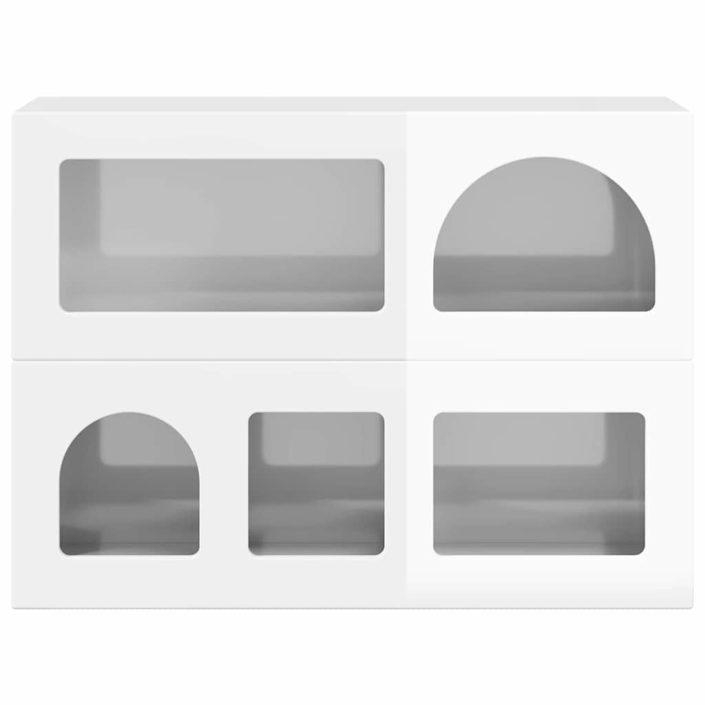 Kabalas High gloss white 80.5 x 35 x 59 cm