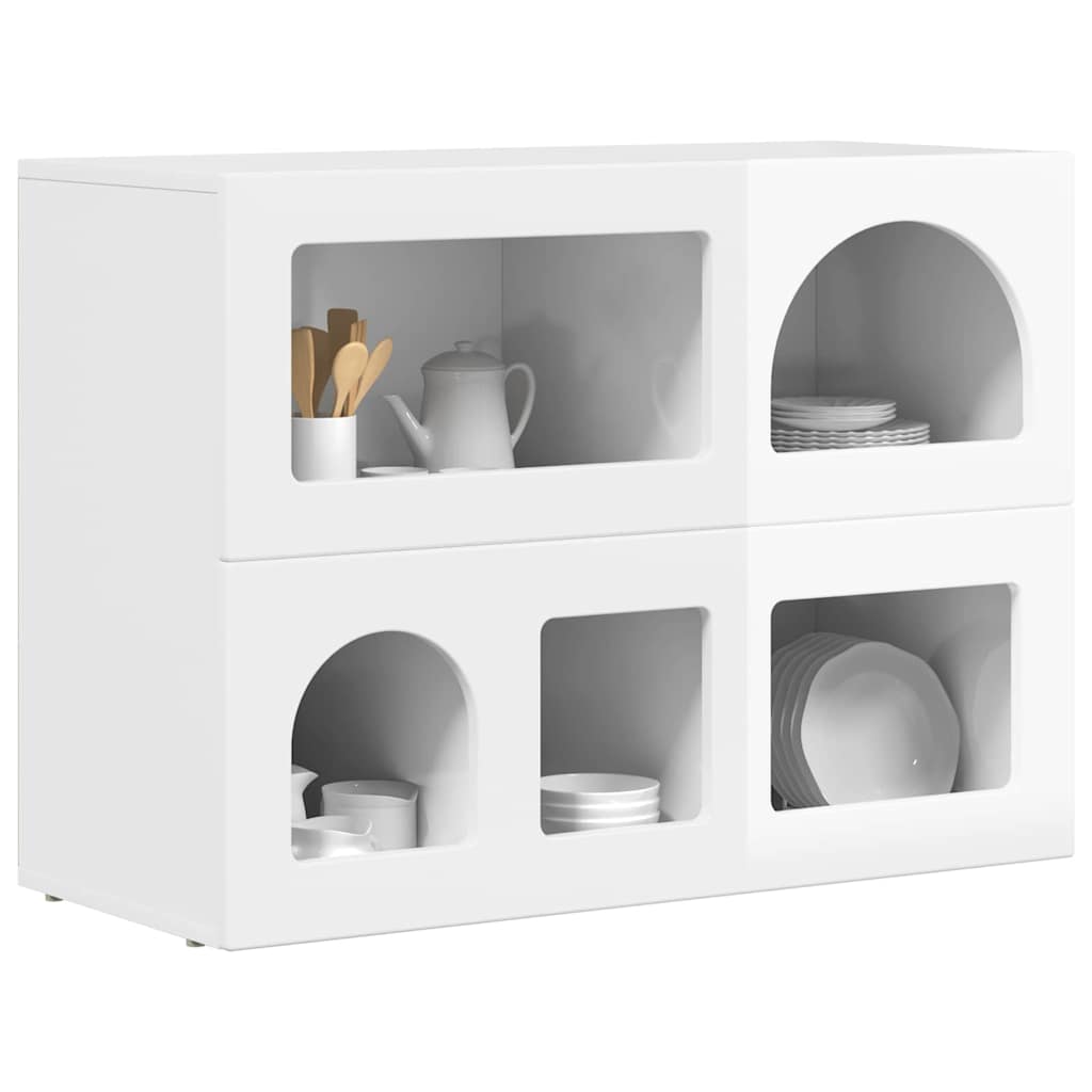 Kabalas High gloss white 80.5 x 35 x 59 cm