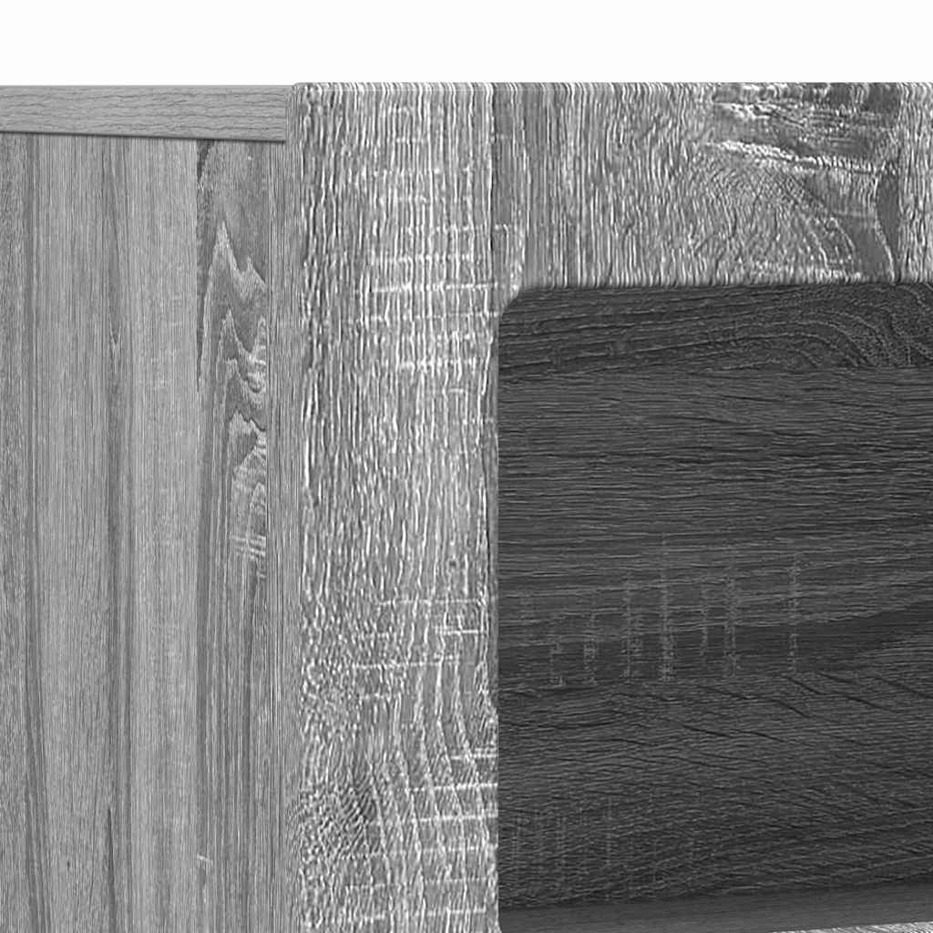 Cabinet Gray Sonoma 80.5 x 35 x 59 cm Engineered wood