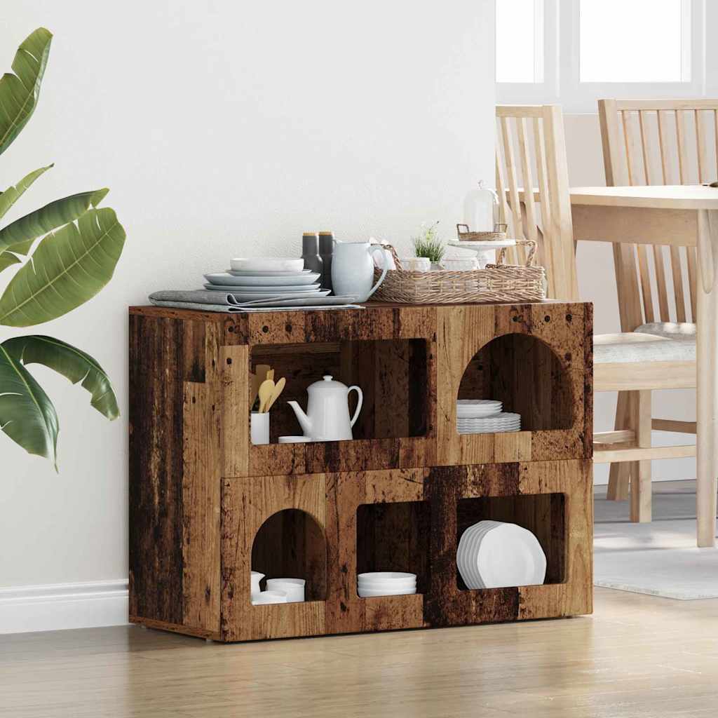 Kabal Old wood 80.5 x 35 x 59 cm Treated wood