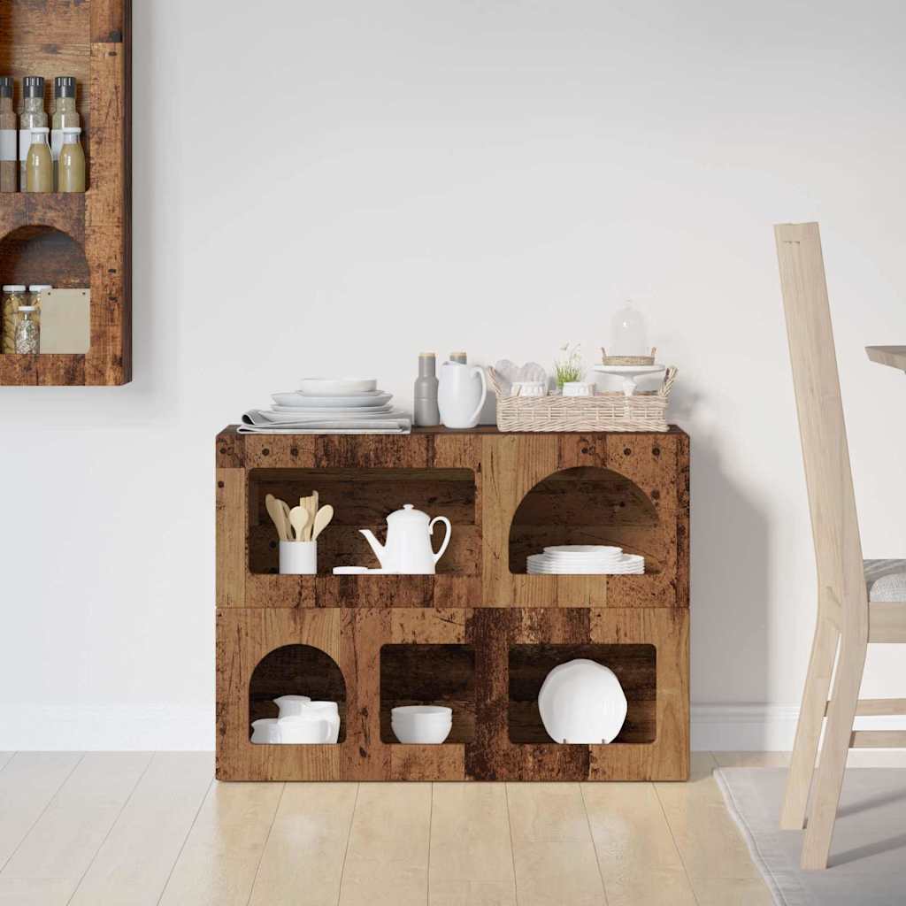 Kabal Old wood 80.5 x 35 x 59 cm Treated wood