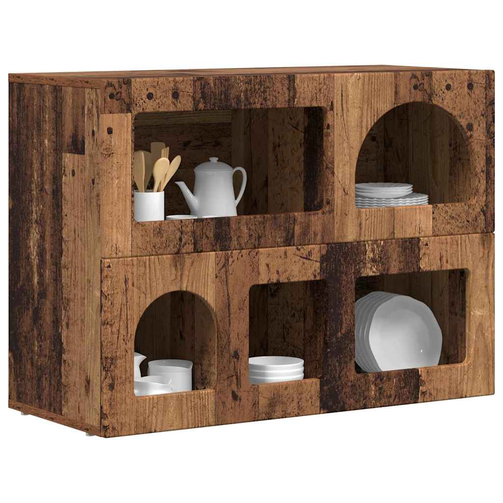 Kabal Old wood 80.5 x 35 x 59 cm Treated wood