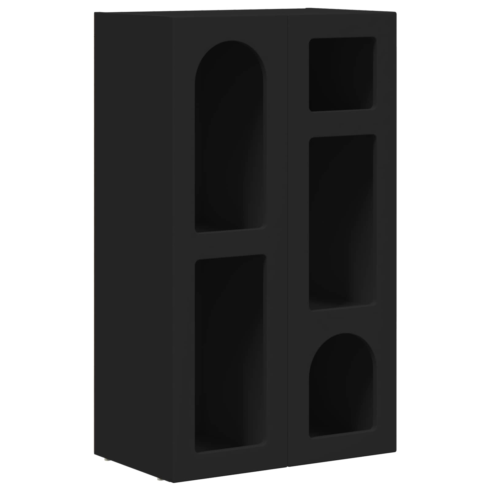 Sideboard Black 59 x 35 x 100.5 cm Engineered Wood