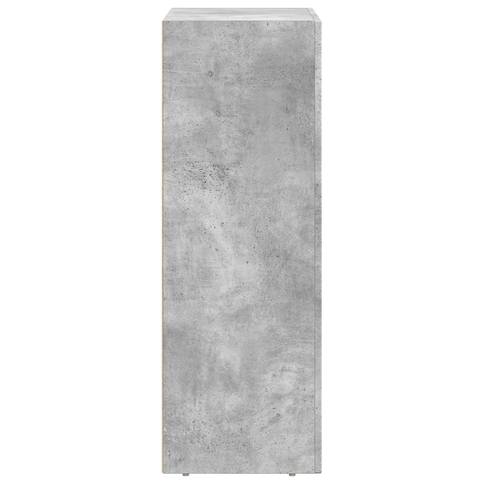 Kabal Concrete Grey 59 x 35 x 100.5 cm Engineered wood