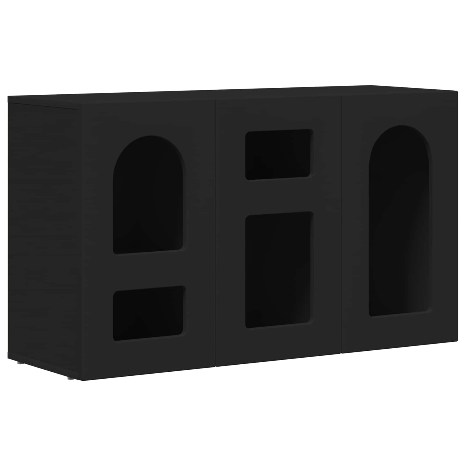 Kabalas Juoda 100 x 35 x 59 cm Apdirbta mediena