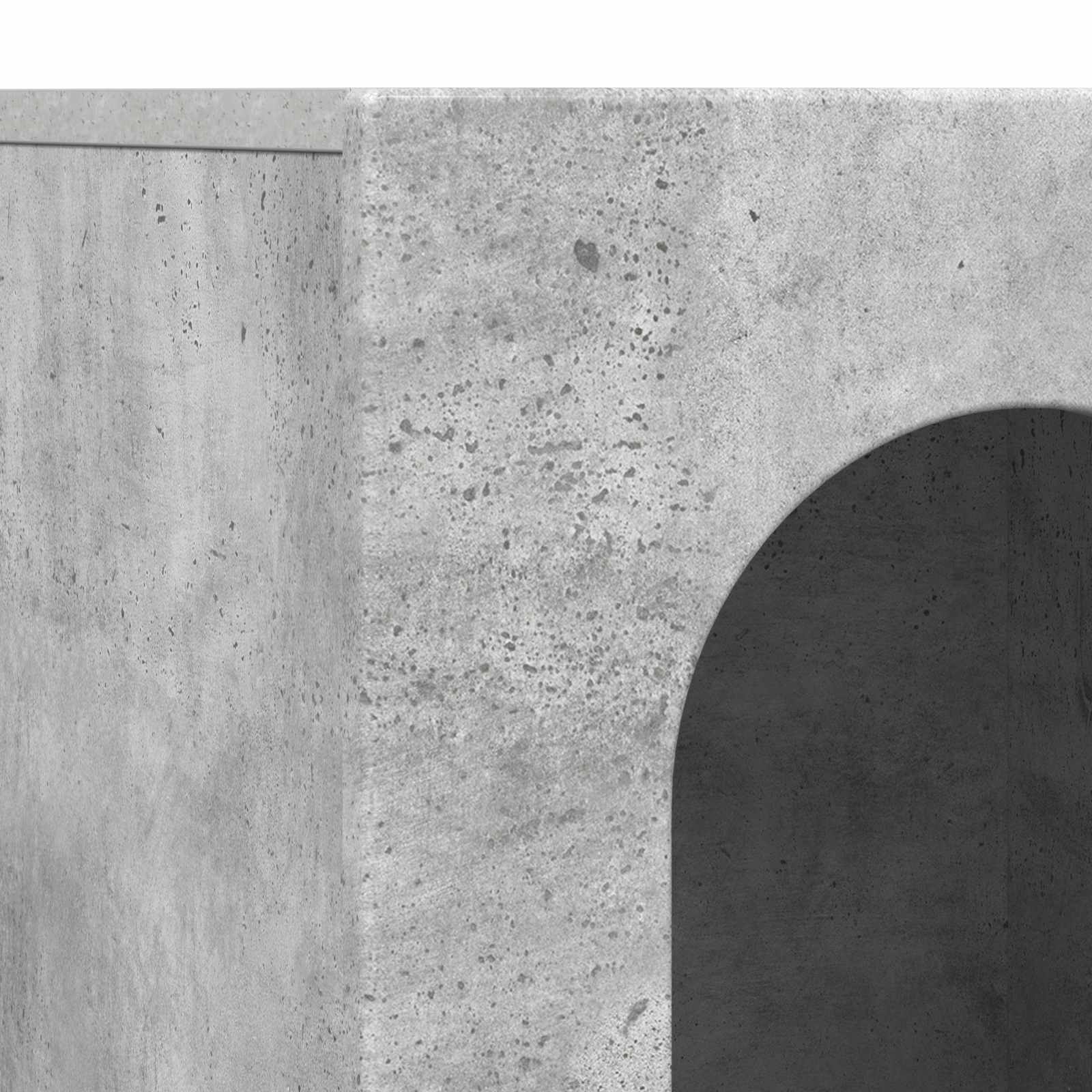 Kabalas Betono pilka 100 x 35 x 59 cm Apdirbta mediena