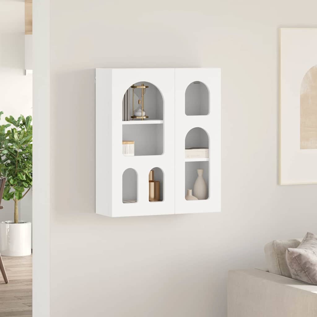 Wall cabinet White 59 x 20 x 71.5 cm Engineered wood