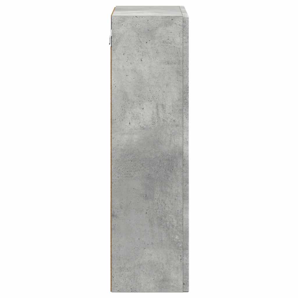 Pakabinama spintelė su lentyna Betono pilka 59 x 20 x 71.5 cm