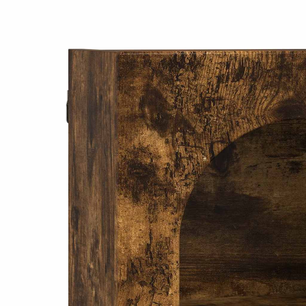 Pakabinama spintelė su lentyna Rūkyta ąžuolas 59 x 20 x 71.5 cm