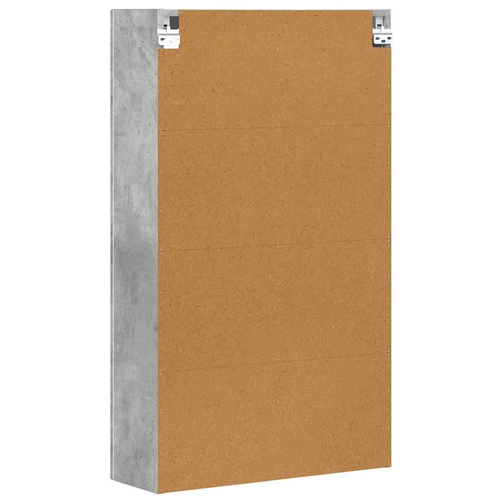 Pakabinama spintelė su lentyna Betono pilka 59 x 20 x 100 cm