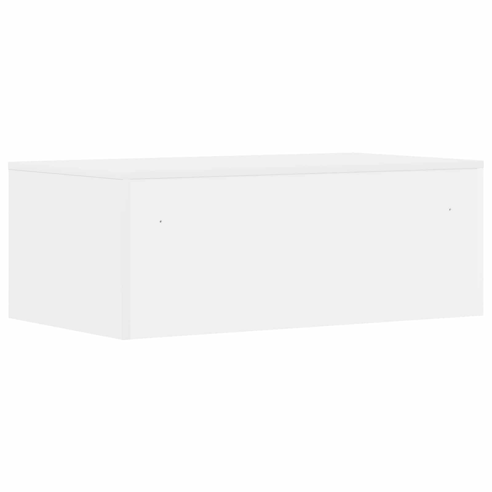 Pie sienas stiprināms rakstāmgalds Balts 80 x 45 x 30 cm