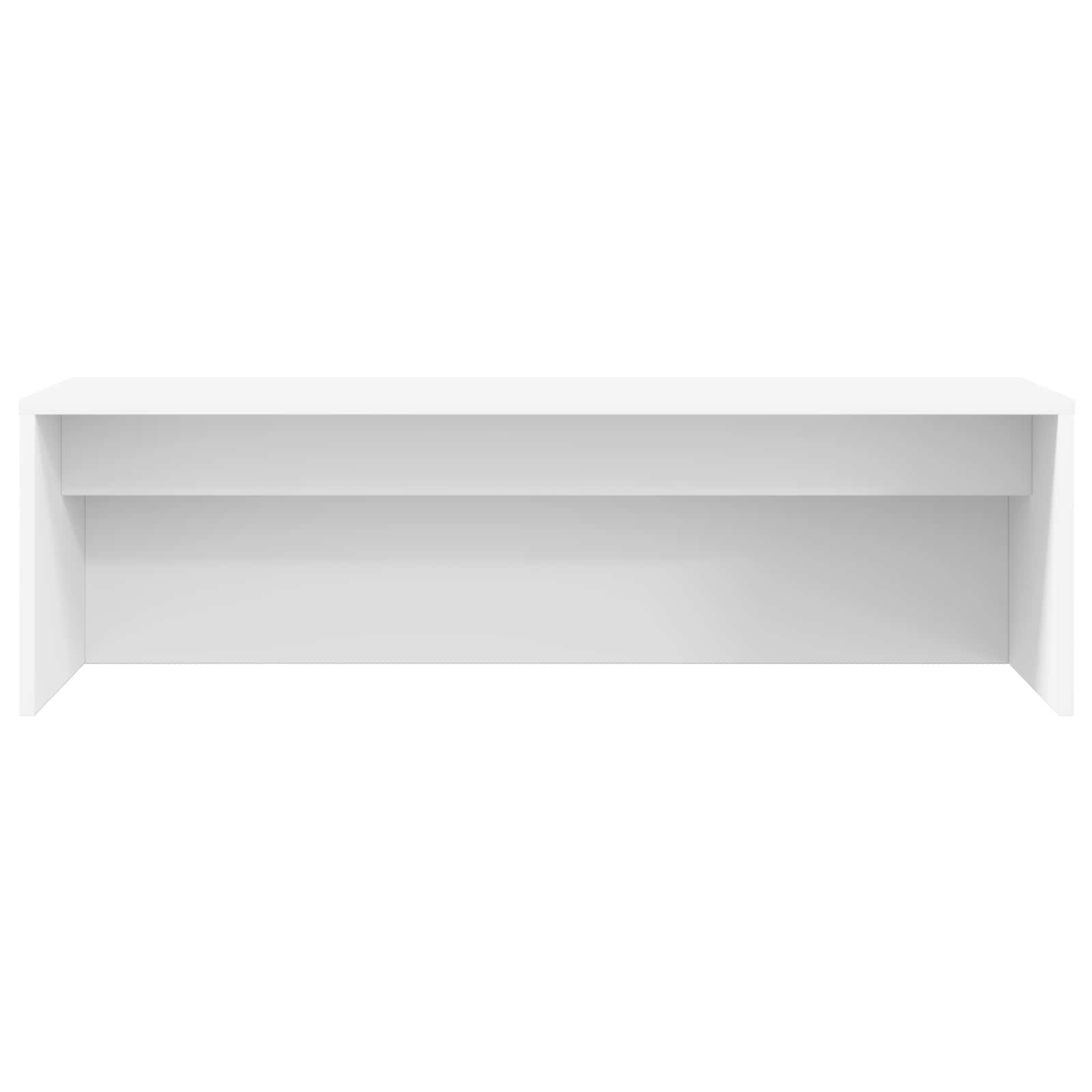 Prie sienos tvirtinamas rašomasis stalas Balta 100 x 45 x 30 cm
